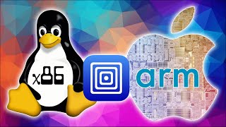 Installing x86 Linux on Apple ARM Hardware via UTM
